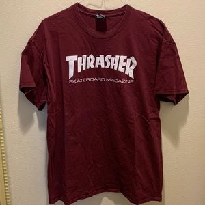 Thrasher Maroon Tee